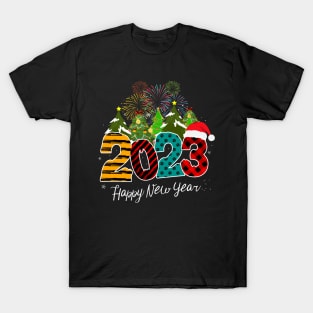 Happy New Year 2023 Sublimation T-Shirt